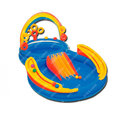 57453 Intex Надувной игровой центр Радуга